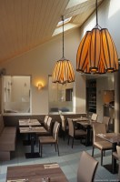 luminaires en bois tulip et walnut